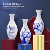 3D Puzzles Vase for Adults, 160 Pieces Puzzle Flower Vase for Home and Office Decor, DIY 4D Jigsaw Vase Arts and Crafts for Kids, Unique Housewarming Gifts for Moms YIZHOR