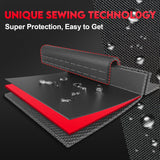 Zettum Outdoor Curved Sectional Cover - Patio Sectional Sofa Cover, 600D Waterproof Patio Furniture Covers for 2-3 Seater Outdoor Sectional Sofa and Couch, 94"(Back)/60"(Front) Zettum