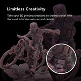 phrozen Aqua Hyperfine Photopolymer Resin for 9K, 12K or Higher Resolution 3D Printers, 405nm LCD UV-Curing 3D Printing with Low Shrinkage & Superior Precision, Smooth Surface Finish (Red, 1KG) phrozen