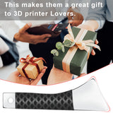 EVOULTES Upgraded 3D Printer Scraper Tool, Polished Stainless Metal 3D Printer Spatula for Model Removal Safety, Professional 3D Printing Accessories Without Damage Building Bed EVOULTES