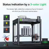 Creality Ender 5 Max 3D Printer, 3D Printing Machine with 700mm/s High-Speed Printing, 400 * 400 * 400 Large Print Area, 64-Point Auto Leveling 300℃ High Temp Precise Linear Rail Creality