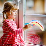 Windspeed Sidewalk Chalk Holder - 10 Pcs Railroad and Jumbo 1 Inch Plastic Holders for Kids, Teachers, Students, School, Office and Artists Windspeed