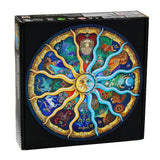 Moruska Puzzles for Adults 1000 Pieces, Round Jigsaw Puzzles 1000 Pieces for Adults Challenge and Cool - Zodiac Horoscope Astrology Puzzle Moruska