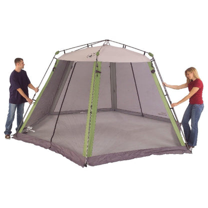 Coleman Skylodge Screened Canopy Tent with Instant Setup, 10x10/15x13ft Portable Screen Shelter with 1-Minute Setup for Bug-Free Lounging, Great for Picnic, Yard, Beach, Park, Camping, & More - WoodArtSupply