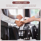 PATIKIL 50 Pack Sublimation Metal Business Cards Blank, 0.45mm Thick 3.4x2.1 Inch Aluminum Printable Name Card for Custom DIY Print, White PATIKIL