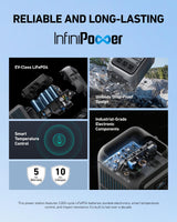 Anker SOLIX C300 Portable Power Station, Outdoor 288Wh LiFePO4 Battery, 300W (600W Surge) Solar Generator, 140W Two-Way Fast Charging, for Camping, Traveling, and Emergencies (Solar Panel Optional) Anker