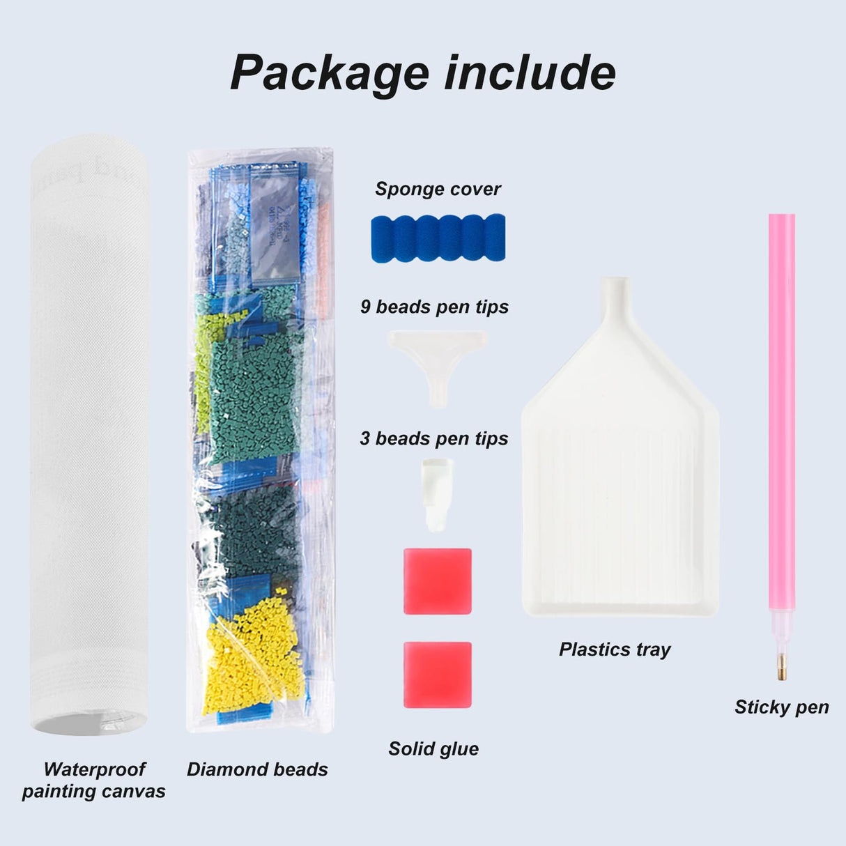 Acudotr Flower Diamond Painting Kits for Adults, 5D DIY Diamond Art Kits for Beginners, Full Drill Diamond Painting Kits for Home Wall Decor, 12x12 Inch Acudotr