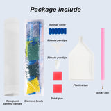 Acudotr Flower Diamond Painting Kits for Adults, 5D DIY Diamond Art Kits for Beginners, Full Drill Diamond Painting Kits for Home Wall Decor, 12x12 Inch Acudotr