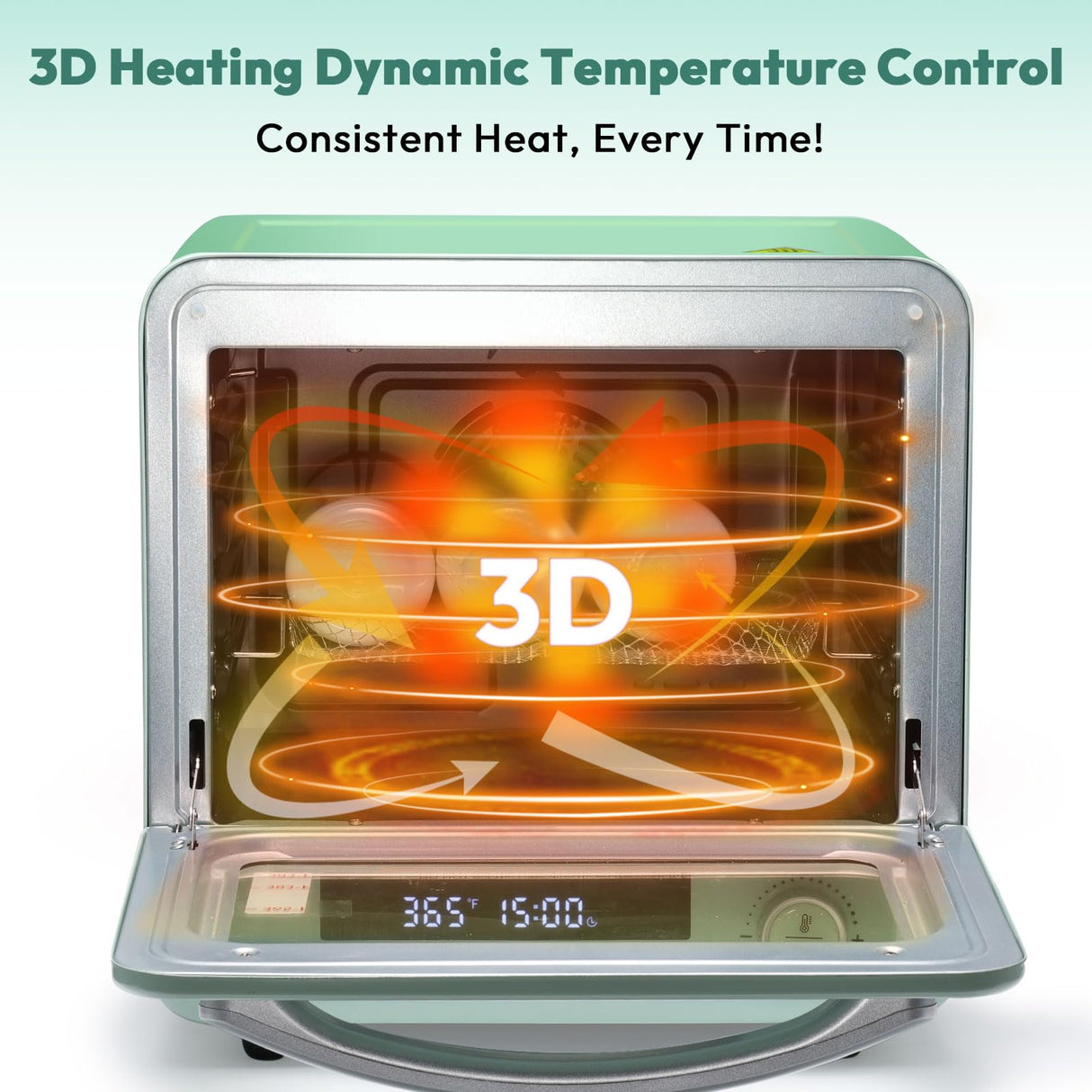 OFFNOVA Sublimation Oven Machine, 20L 110V 1250W Convection Oven for Sublimation Blanks Mugs Tumblers Cups Water Bottles Bulk Printing, with Oven Glove and Shrink Wrap OFFNOVA