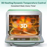 OFFNOVA Sublimation Oven Machine, 20L 110V 1250W Convection Oven for Sublimation Blanks Mugs Tumblers Cups Water Bottles Bulk Printing, with Oven Glove and Shrink Wrap OFFNOVA