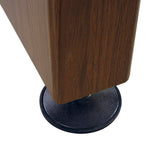 Hathaway Challenger 12-Ft Shuffleboard Table w Walnut Finish, Hardwood Playfield, Storage Cabinets Hathaway