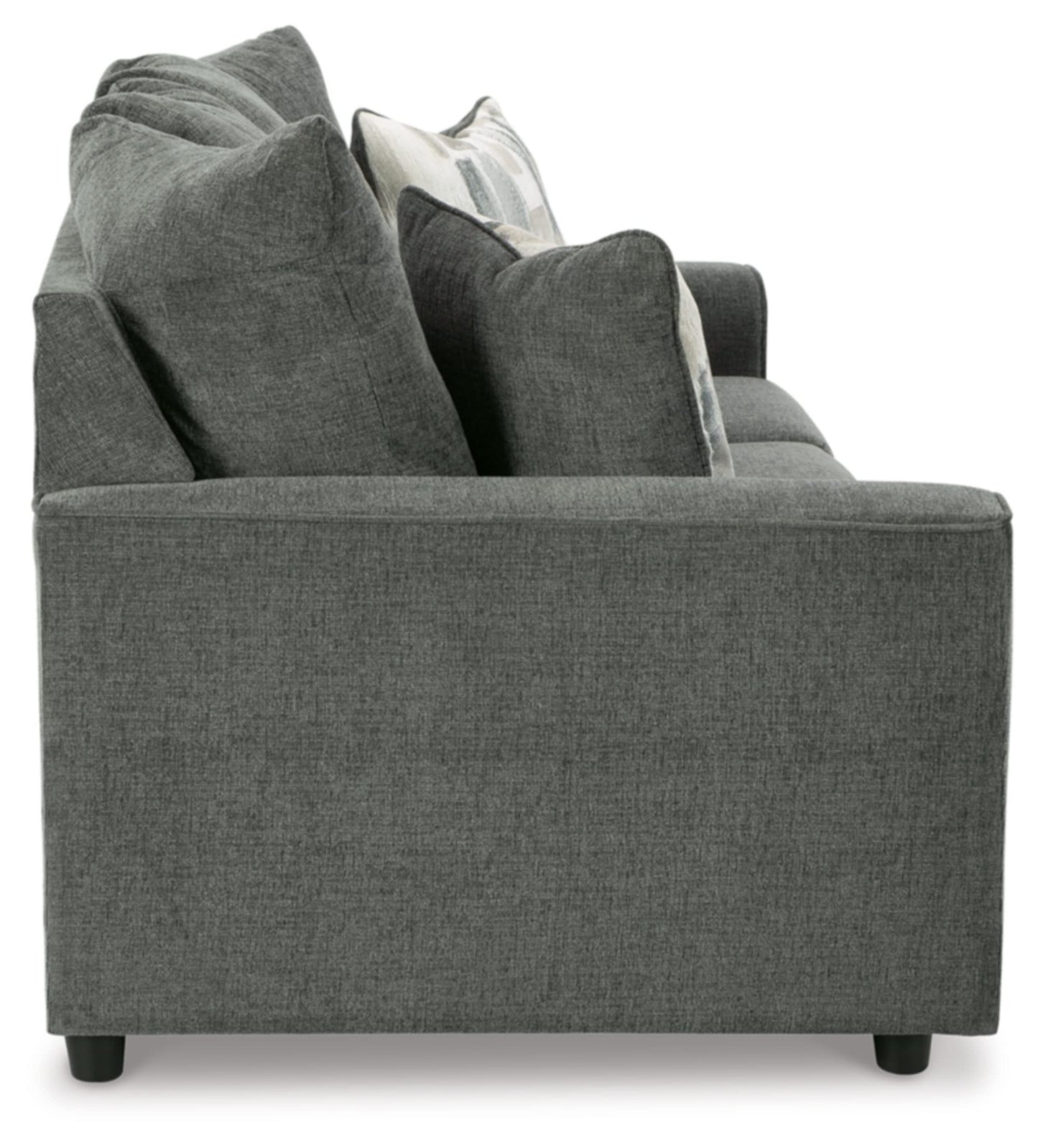 Signature Design by Ashley Stairatt Casual Sofa with Flared Arms, Gray