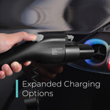 Lectron J1772 to Tesla Adapter 80 Amp (250V) - EV Charging Adapter Compatible with Tesla Model S/3/X/Y/Cybertruck and All Electric Vehicles in The NACS Alliance (Black) Lectron