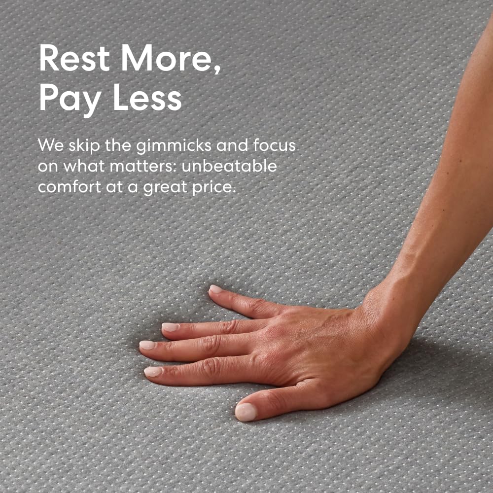 Siena 8” Full Memory Foam Mattress - Medium Firm - 180 Night Trial - Premium Pressure-Relieving Layers - 10 Year Warranty - Mattress in a Box - CertiPUR-US Certified Siena