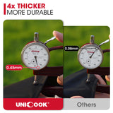 Unicook Grill Cover 55 Inch for Outdoor Grill, Heavy Duty, Waterproof, Fade Resistant, BBQ Cover with Handles/Straps/Air Vents, Compatible with Weber Charbroil Nexgrill Gas Grills etc Unicook