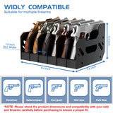 Gun Rack for Pistol, 6X Soft Foam Pistol Rack for Gun Safe, Cabinet, Storage, Durable Handgun Stand Organizer Accessories with Moisture&Scratch Resistance&Anti-Slip, Handgun Rack Stand Display Holder Airjam