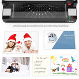 Laminator Machine for A3/A4/A6, YE381 13inch Thermal & Cold Laminating Machine for Home Office School Teacher Use with 50 Pouches, Paper Trimmer and Corner Rounder Eficentline