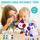 Goodyking Paint Your Own Flying Unicorn Lamp Kit, DIY Unicorn Crafts Night Light, Arts & Crafts for Kids Age 8-12, Painting Art Supplies, Birthday Easter Gift for Kids Age 3 4 5 6 7 8+ Goody King