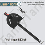 089240035706 Miter Gauge Compatible with Ryobi RTS23, RTS12 15 Amp 10” Compact Table Saw FancyTark