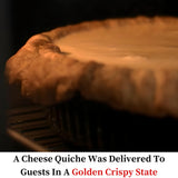 Jean Lemond: Why Holes: For The Crispiest Crusts. King Crispy's Deep Pie, Tart & Quiche Pan. A Non-Stick, Removable Bottom, Dishwasher Safe, Perforated Pie Pan Baking Plate Dish. (9 inch x 2 Deep) Jean Lemond