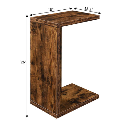 Convenience Concepts Northfield Admiral C End Table, Barnwood