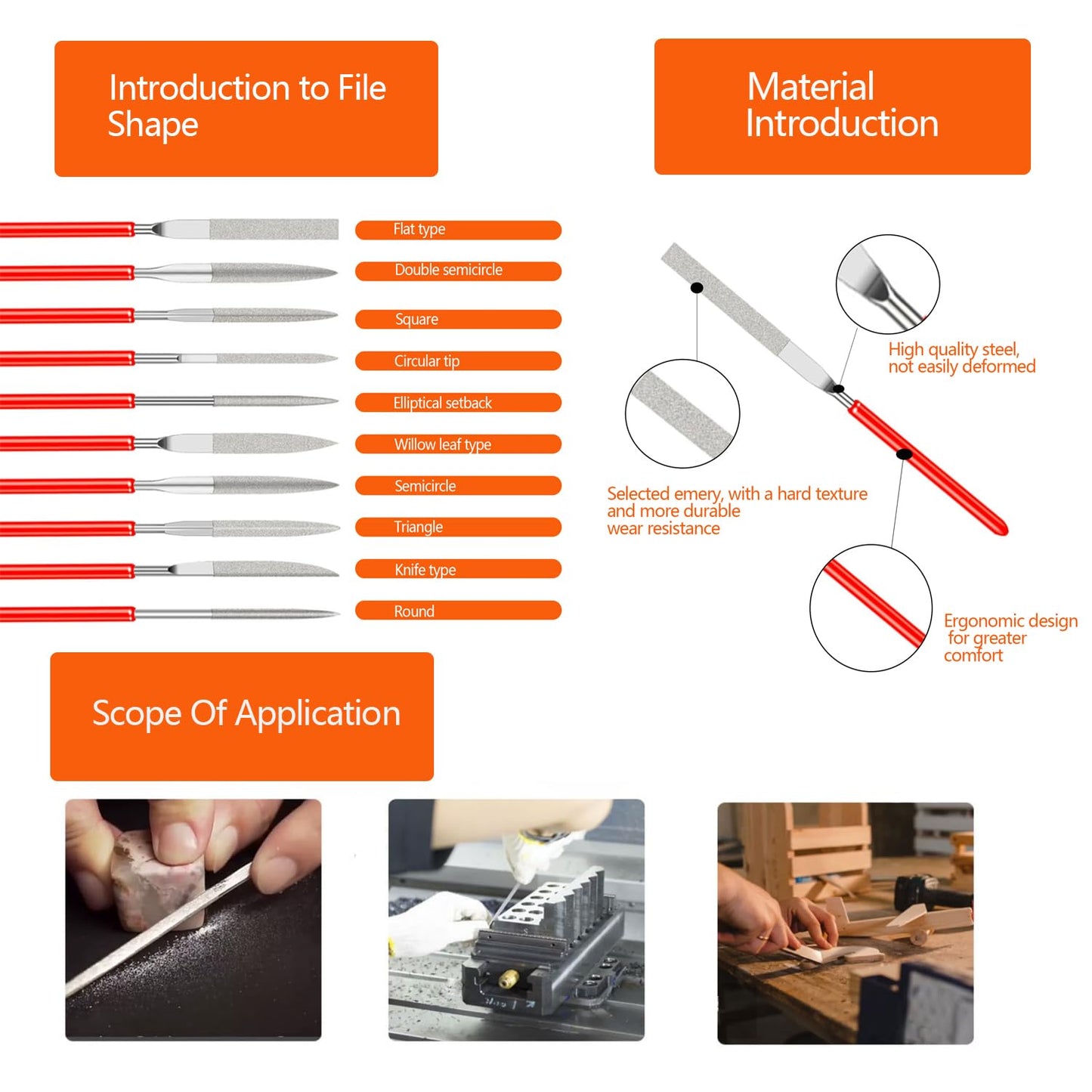 46Pcs 3D Printer Tool Kit Includes Deburring Tool, Files,Cleaning Needles, Brush,Carving Knife,3D Printier Accessories Set for Cleaning, Finishing 3D Printing Model - WoodArtSupply