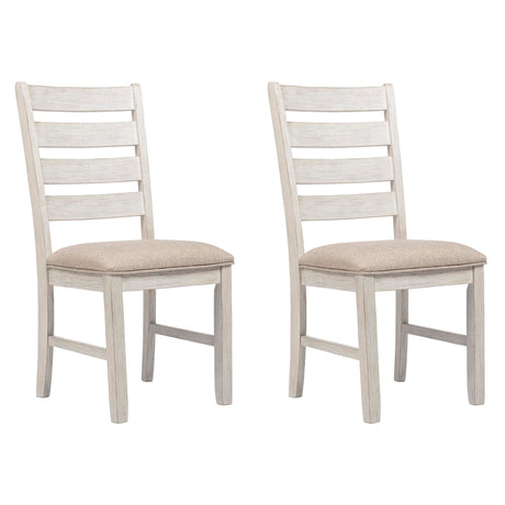 Signature Design by Ashley Skempton Modern Farmhouse Dining Room Chair, 2 Count, Whitewash Signature Design by Ashley