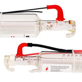 LD-Teemm CO2 Laser Tube, 30W CO2 Laser Tube with Coating 30 watt Length 600mm Dia. 50mm, Wire Pre-Connected for CO2 Laser Cutter Laser Engraving Cutting Machine LD-Teemm