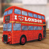 Ravensburger London Bus 216 Piece 3D Jigsaw Puzzle for Kids and Adults - 12534 - Great for Any Birthday, Holiday, or Special Occasion Ravensburger