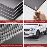 Lauxery Heavy-Duty Garage Shelving Unit | 3000lbs Capacity | Easy Assembly | Innovative Honeycomb Shelves | 5-Tier Adjustable Industrial Shelf for Basement/Pantry/Warehouse| 72" H x 48" W x 18.9" D Lauxery