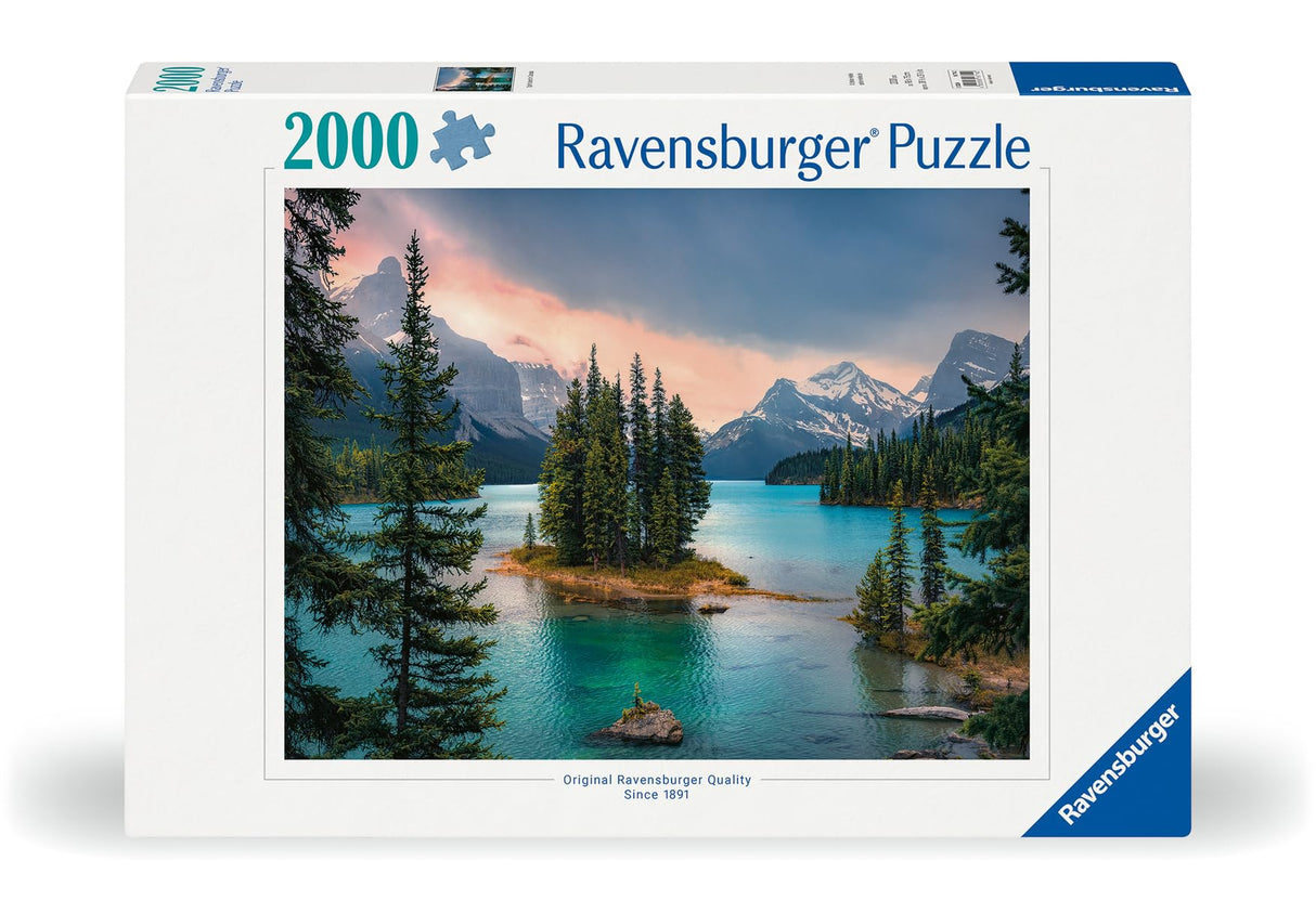 Ravensburger Spirit Island, Canada 2000 Piece Jigsaw Puzzle for Adults | Unique, Pieces | Anti-Glare Surface | FSC Certified, Eco-Friendly | Amazon Exclusive Ravensburger