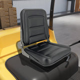 CDZHLTG Forklift Seat Suspension Tractor Seat with 140° Adjustable Back Angle fit Excavator, Forklift, Tractor, Skid Loader, Backhoe Dozer Telehandler, Heavy Mechanical Seat - Black CDZHLTG