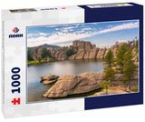 Noah Jigsaw Puzzle View of Sylvan Lake in Custer State Park, South Dakota 1000 Pieces WoodArtSupply