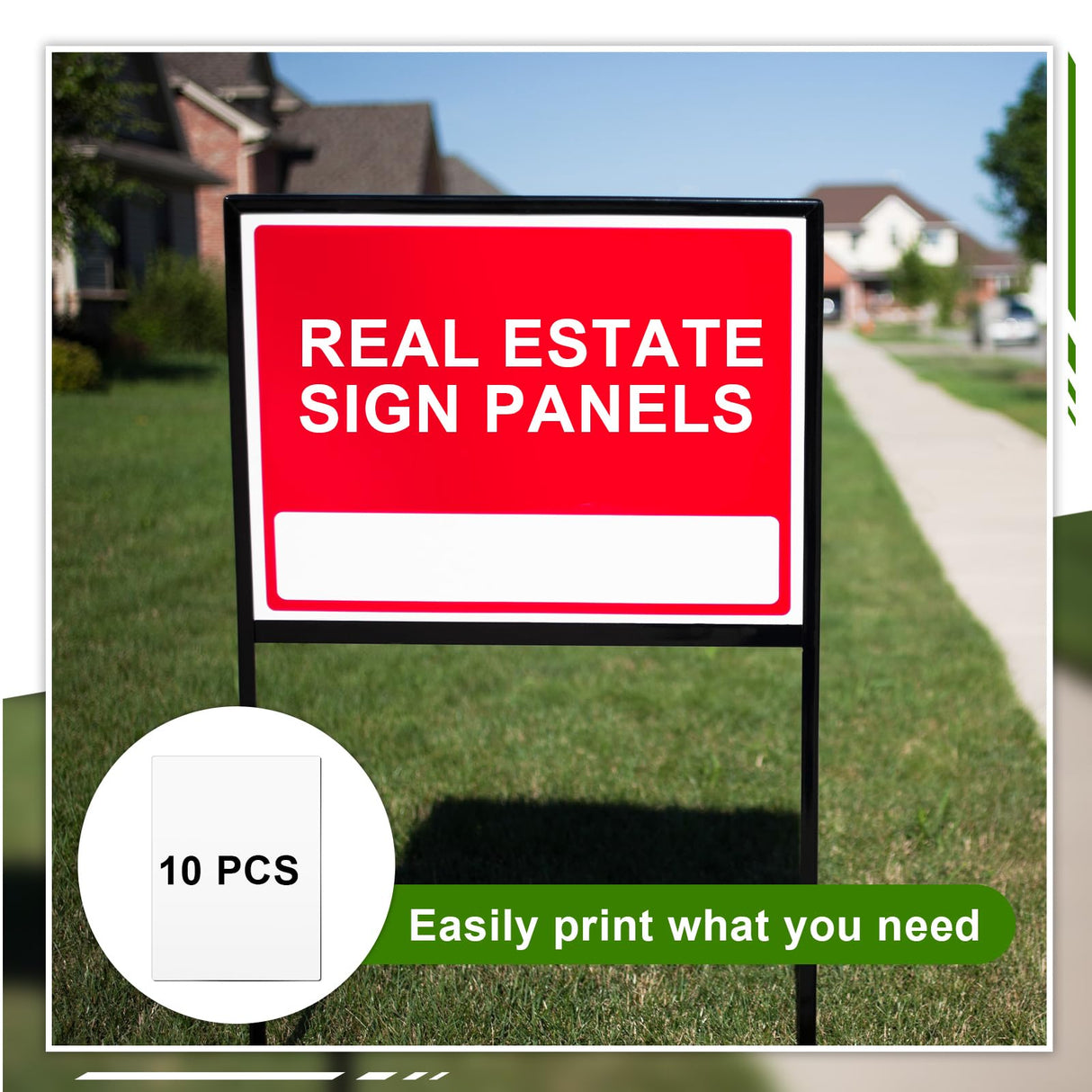 Yaocom 10 Pcs Blank Metal Sign 18 x 24 x 0.04 Inches Aluminum Sublimation Blanks White Metal Sign Blank Metal Plate to Create Outdoor Metal or Street Signs Personalized Banners Yaocom