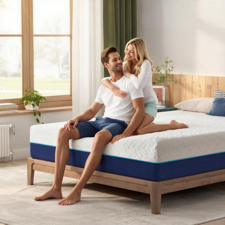 Full Size Mattress, 8 Inch Gel Memory Foam Mattress in a Box, Fiberglass Free Medium Firm Mattresses for Pressure & Pain Relief, Soft and Comfortable (8 Inch Full) MTSVMP