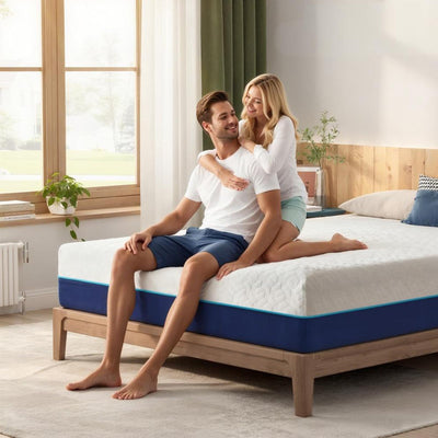 Full Size Mattress, 8 Inch Gel Memory Foam Mattress in a Box, Fiberglass Free Medium Firm Mattresses for Pressure & Pain Relief, Soft and Comfortable (8 Inch Full)