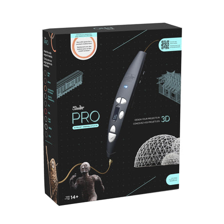 3Doodler PRO(2025) 3D Printing Pen, Design and Prototyping Tool for Creative Professionals, Includes Speciality Plastic Materials, Interchangable Nozzle Set and More 3Doodler
