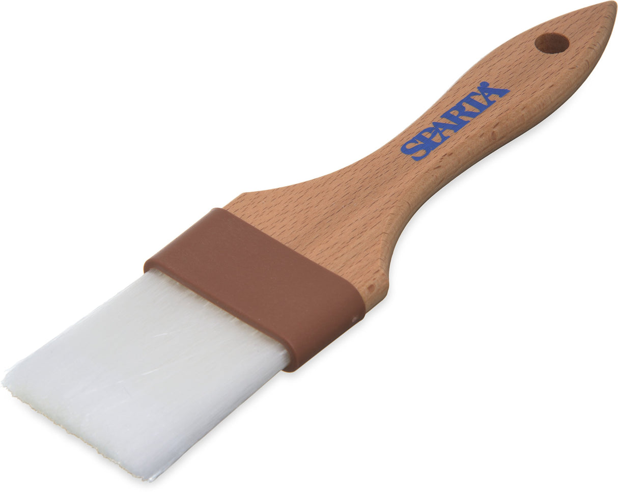 SPARTA 4039700 Nylon Wide Brush, Flat With Nylon Bristles, 2 Inches, Brown SPARTA