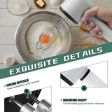 3 Speed Hand Mixer with Flex Edge Beaters-HM903 (milky white) SUNHAIXIA