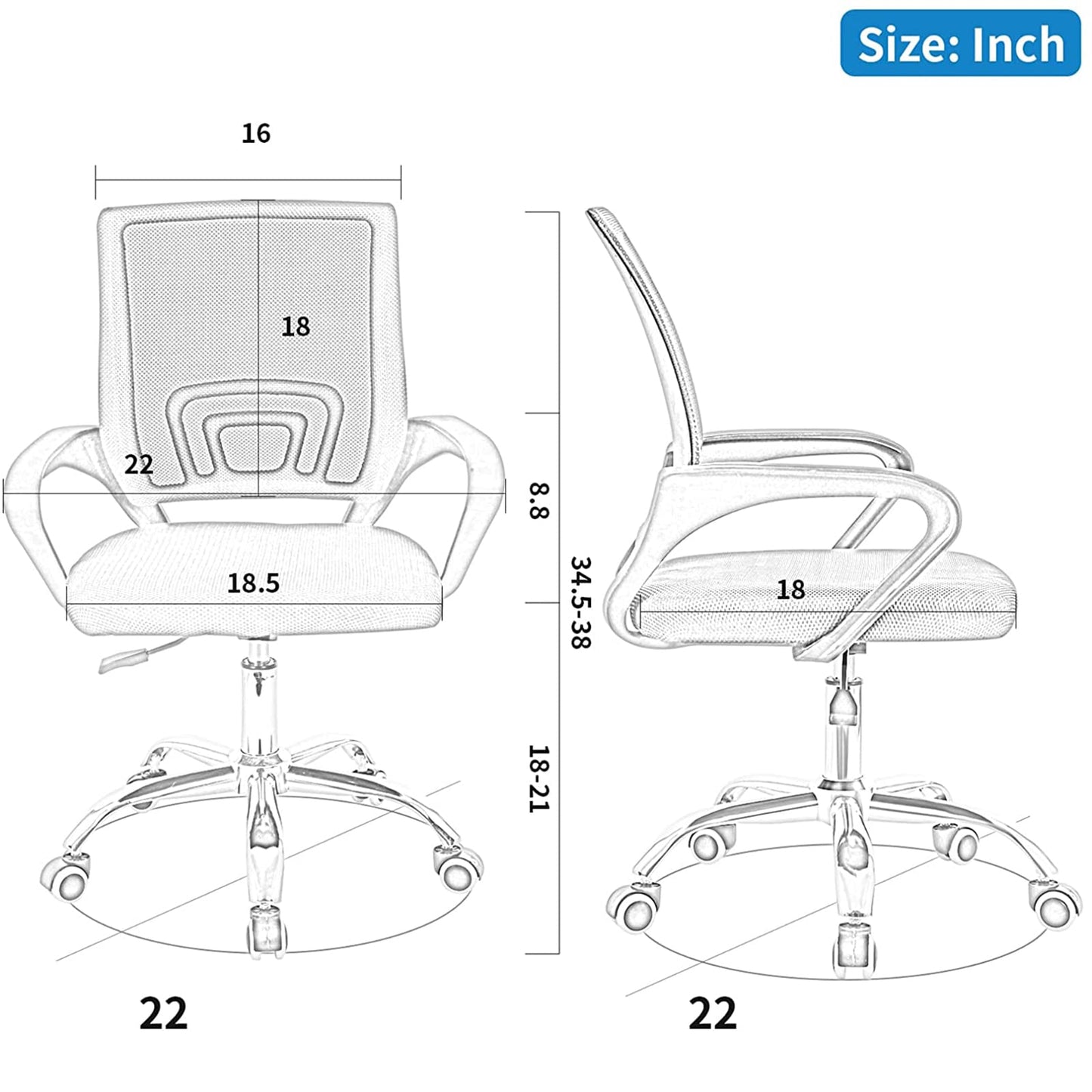 Bonzy Home 8ft Conference Tables Chair Set, 94.4"x47.2"x29.5" Table & 10pcs Chairs, Office Computer Desk and Chair Set for Meeting Room Study Printer Table for 10 People