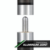 EastPoint Sports Masterton Billiard Cue 4 Pack - Includes Four 2-Piece 58" Billiard Cues with Leather Tip and Micro-Fiber Grips EastPoint Sports