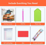 Axquilon Diamond Art Kits for Adults - Cowgirl Diamond Painting Kits for Adults Beginner, DIY 5D Full Drill Horse Gem Art for Home Wall Decor 14x14 inch Axquilon