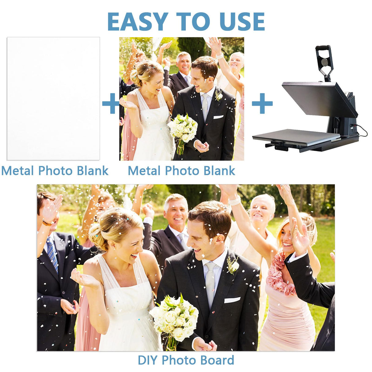 ABuff 24 PCS Sublimation Blanks Aluminum Sheet 4 x 6 Inch Photo Sign Blank Metal Sheet Wall Poster Frame Sublimation Blank for Sublimation Heat Press, White ABuff