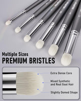 Nicpro Dry Brush Miniature Painting, 7 Sizes Professional Drybrush Set with Storage Box, Hobby Detail Paint Brushes for Tabletop & Wargames Miniature Warhammer 40K Model Painting Nicpro