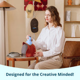 HTVRONT Hat Press Machine - Hat Heat Press for Sublimation Paper, HTV and DIY Projects - Hat Press Heat Machine for Caps, Hat, Topee and Beret HTVRONT