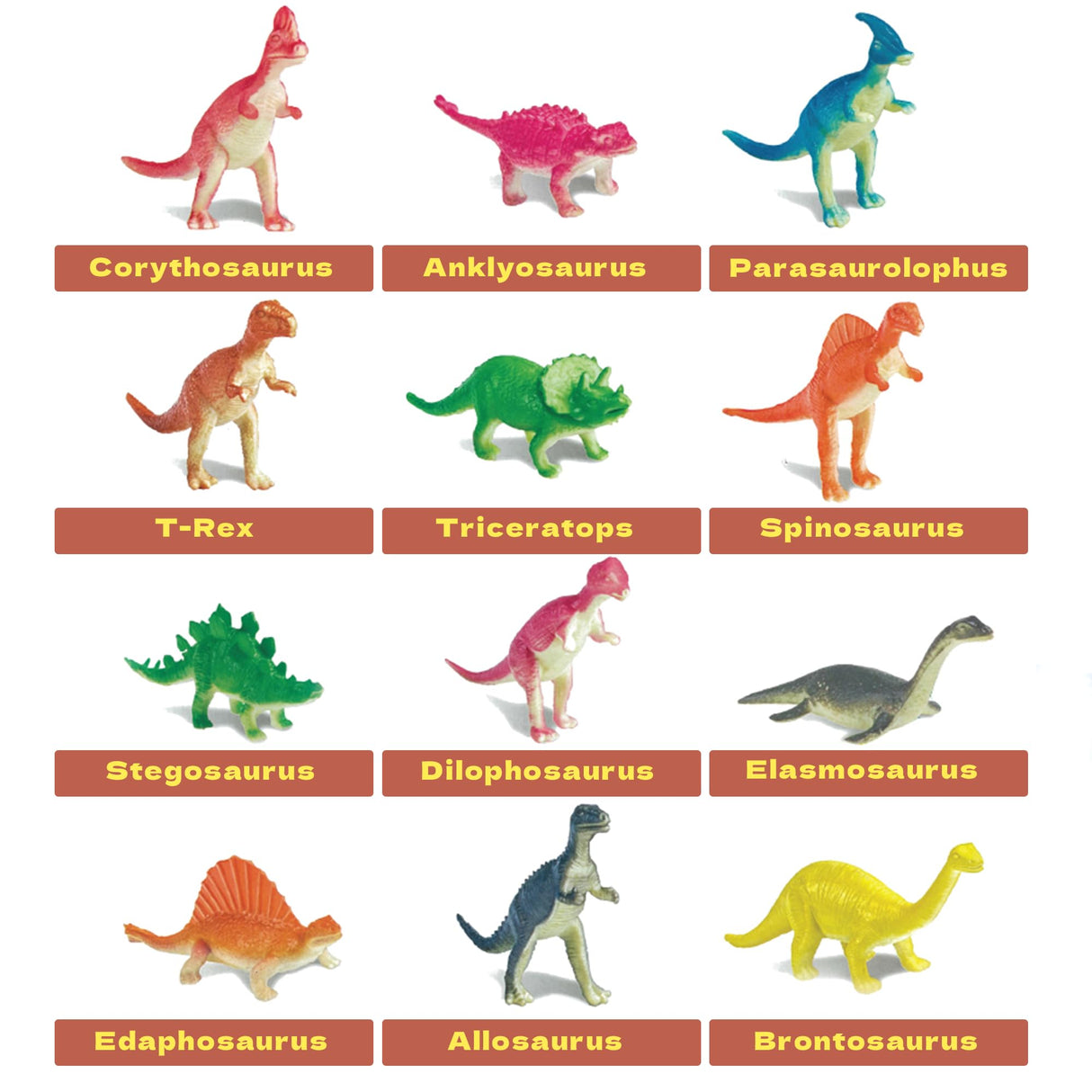 ArtSkills Dinosaur Eggs Excavation Dig Kit, Mystery Box of 4 Dino Eggs - Collect All 12 Toy Dinosaurs ArtSkills