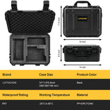 Hard Case for Dewalt Router - Tool Bag for Dewalt 20V Max XR Cordless Woodworking Router Tool, Waterproof & Shockproof Box for Dewalt 20v Router Brushless DCW600B | Battery & Charger (Case Only) LOTOCASE