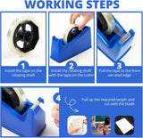 XEUZK Sublimation Blanks Tumbler Clamp Tool Blue Kits for 20 Oz Sublimation Blanks, Heat Resistant Gloves, Heat Tape Sublimation, Heat Tape Dispenser Sublimation Kit, Tumbler Clamp Clamp Blue&Pink. XEUZK