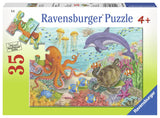 Ravensburger Ocean Friends 35 Piece Jigsaw Puzzle for Kids – Every Piece is Unique, Pieces Fit Together Perfectly Ravensburger