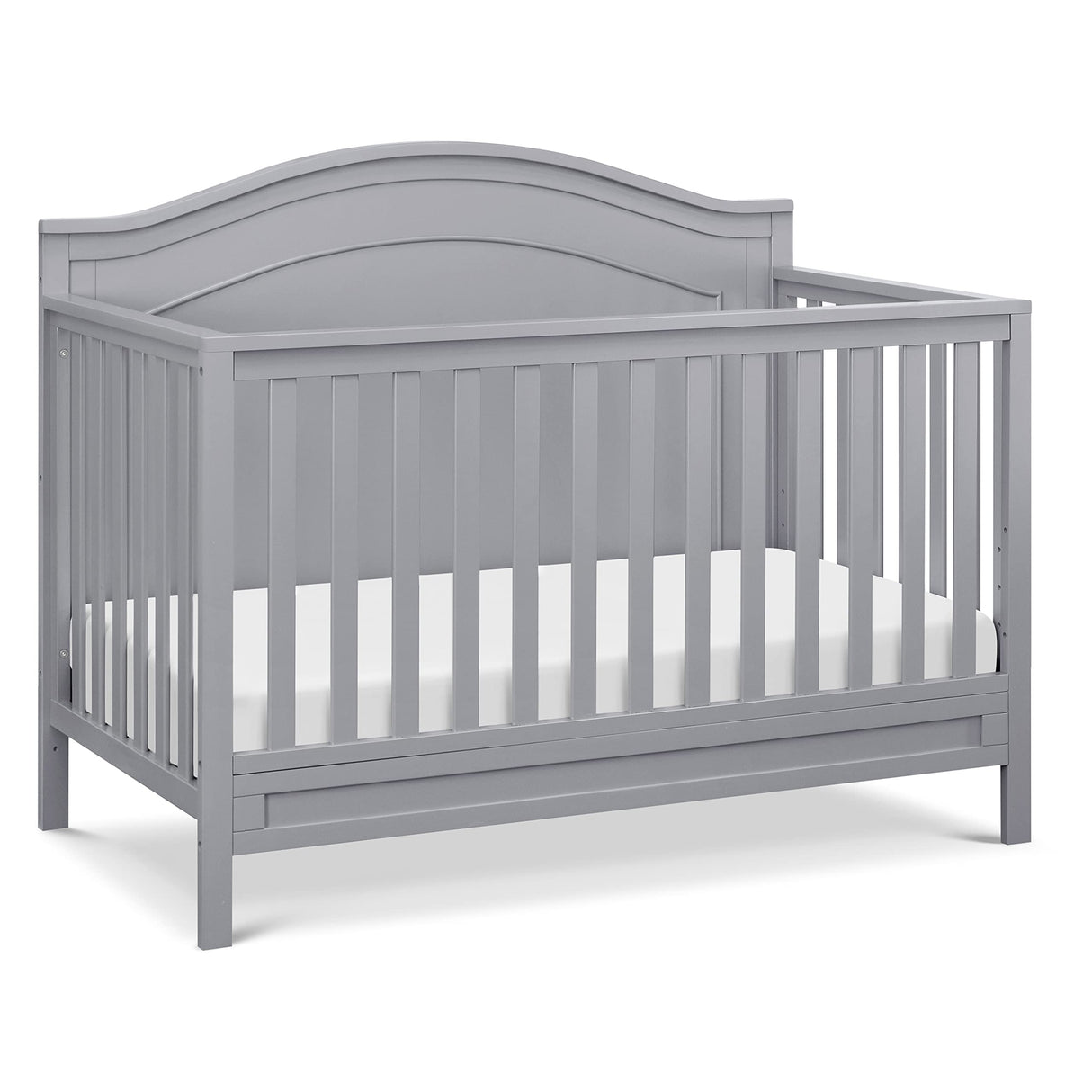 DaVinci Charlie 4-in-1 Convertible Crib in Grey, Greenguard Gold Certified DaVinci